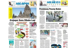 Solopos Hari Ini: Grojogan Sewu Dibuka Lagi