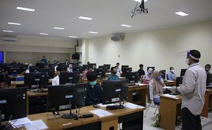 UTBK di ISI Surakarta Terapkan Protokol Covid-19