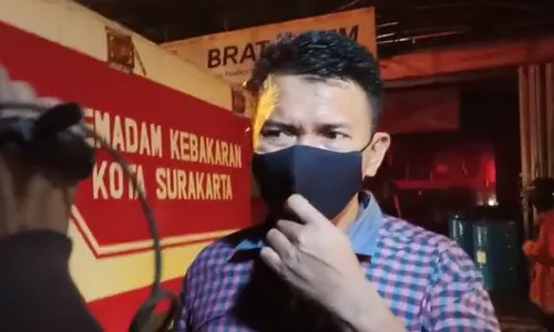 Diawali Suara Ledakan, Begini Kronologi Kebakaran Toko Bahan Kimia Bratachem Solo 