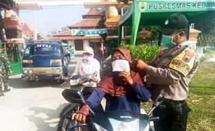 DPRD Minta Operasi Masker di Sragen Dilakukan "Diam-Diam"