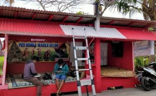 Bantu Pelajar di Tengah Pandemi, Warga Pasung Klaten Pasang Wifi Gratis di Pos Ronda