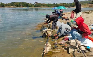 Tak Semua Pemancingan di Wonogiri Tutup, Pemancing Senang