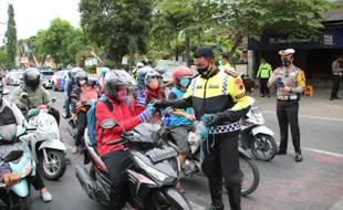 Operasi Patuh Candi 2020 di Karanganyar, Angka Pelanggar Turun Drastis