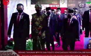 Sidang Tahunan MPR-DPR-DPD, Jokowi Sampaikan Tiga Pidato