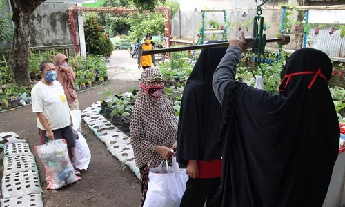 Warga Desa Di Klaten Ini Bisa Dapat Sayuran Gratis Dengan Menabung Sampah