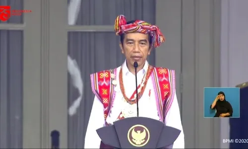 Baju Adat Timor Tengah Selatan yang Dipakai Jokowi, Ini Maknanya