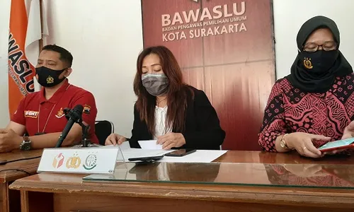 Bawaslu Solo Imbau Bacaleg Bersikap Bijaksana dan Sabar