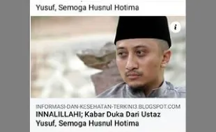 Cek Fakta: Tidak Benar Ustaz Yusuf Mansur Meninggal Dunia