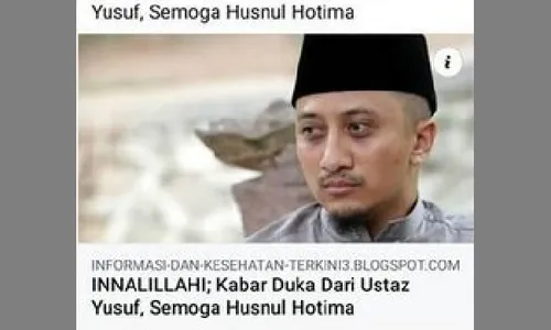 Cek Fakta: Tidak Benar Ustaz Yusuf Mansur Meninggal Dunia