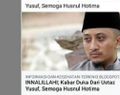 Cek Fakta: Tidak Benar Ustaz Yusuf Mansur Meninggal Dunia