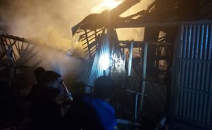 Toko Kelontong di Tanggungharjo Grobogan Ludes Terbakar, Diduga Korsleting