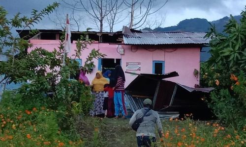 Aceh Tengah Dihajar Angin Puting Beliung, 32 Rumah Rusak