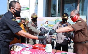 120 Gram Lebih Sabu-Sabu Musnah Diblender Petugas Kejari Sukoharjo