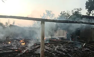 Ditinggal Pergi Pemiliknya, 2 Rumah Di Karangjati Boyolali Terbakar