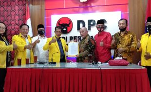 Rekomendasi Jatuh Ke Etik-Agus, Kemesraan Golkar dan PDIP Berlanjut di Pilkada Sukoharjo 2020