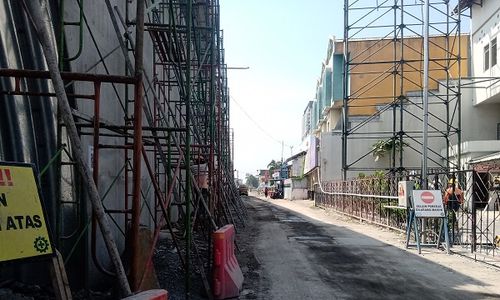 Proyek Flyover Purwosari Solo Sudah Setengah Jadi, Dishub Siapkan Rekayasa Lalu Lintas