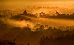 Sunrise di Punthuk Setumbu Magelang, Cantiknya Tak Terlawan