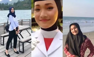 Foto-Foto Paskibraka Indrian Puspita Ramadhani, Cantiknya Bikin Meleleh