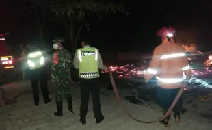 Kebakaran Hanguskan Warung di Kalijambe Sragen, Ini Penyebabnya