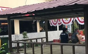 Polsek Ciracas Jaktim Diserang Massa Tak Dikenal, 3 Polisi Luka