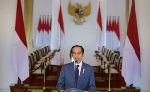 Jokowi Pimpin Upacara Peringatan Hari Lahir Pancasila dari Istana Bogor