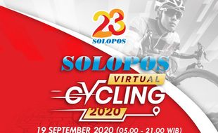 Gowes di Mana Saja, Solopos Virtual Cycling 2020 Bisa Pilih Waktu 2 Hari