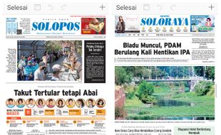 Solopos Hari Ini: PASAR LESU