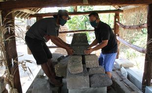 Bebatuan Kuno Ditemukan di Dukuh Gajihan Jatinom Klaten, Reruntuhan Candi Era Mataram?