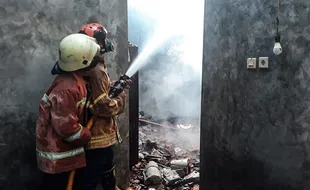 Rumah di Kedawung Sragen Terbakar, 5 Orang Mengungsi