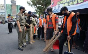 Pelanggar Protokol Kesehatan di Salatiga Didominasi dari Luar Kota