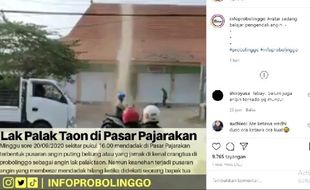 Puting Beliung di Probolinggo Malah Jadi Tontonan