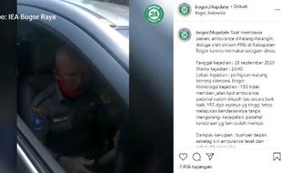 ASN di Bogor Adang dan Tabrak Ambulans, Ini Kronologinya