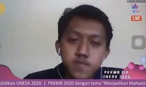 Viral Video Ospek Online Bentak Mahasiswa, Mas-Mas Senior Katanya Mirip Arya Wiguna