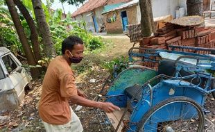 Waduh! Tukang Becak Positif Covid-19 di Tegal Nekat Cari Penumpang, Tetangga Ngungsi