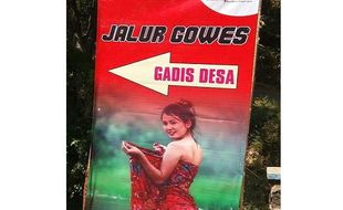 Viral Jalur Gowes Gadis Desa, Pesepeda Bisa Foto dengan Wanita Berkemben di Tepi Sungai