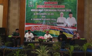 Bertemu PKB Grobogan, Ini Yang Dikatakan Pasangan Sri-Bambang