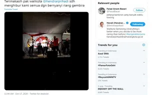 Hendar Prihadi Viral Gara-Gara Nyanyi Tanpa Masker