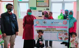 CSR Semen Gresik Ayomi untuk 8 Balita Penderita Stunting di Rembang