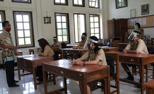 Resmi! SMPN 2 Klaten Ikut Uji Coba PTM, SMP Lain Tunggu Pembahasan