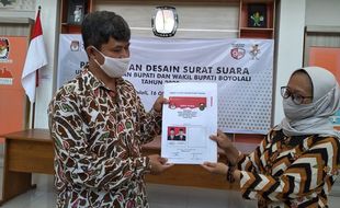 Desain Surat Suara Pilkada Boyolali 2020 Sudah Siap, Begini Penampakannya