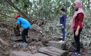 Reruntuhan Candi di Situs Kali Woro A Klaten Tak Terawat, Begini Kondisinya