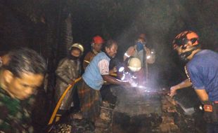 Diawali Letupan, Pabrik Tahu di Gabugan Sragen Ludes Terbakar