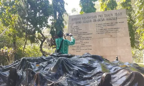 Monumen Kresek Madiun, Tempat Eksekusi Tawanan PKI yang Dulunya Perkampungan