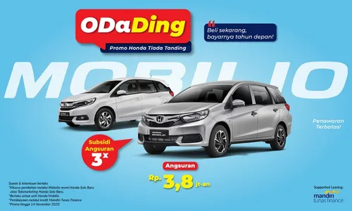 Beli Honda Mobilio Pakai Odading, Promonya Bikin Kamu Merinding