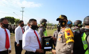 Sukses Ungkap Kasus Upal dan Pencurian, Belasan Polisi Klaten Dapat Penghargaan