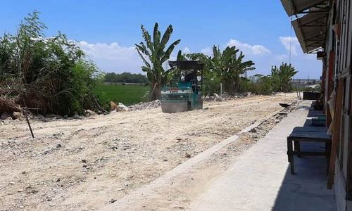 Puluhan Los Pasar Masaran Sragen Diratakan dengan Tanah