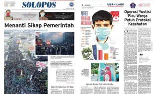 Solopos Hari Ini: Menanti Sikap Pemerintah