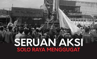 Tegas! Ini 2 Poin Tuntutan Peserta Aksi Soloraya Menggugat