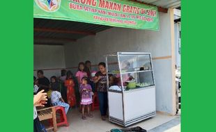 Inspiratif! Paguyuban di Klaten Ini Dirikan Warung Makan Gratis di Tengah Pandemi