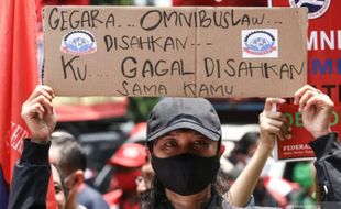 Serikat Pekerja Demo Besar Lagi Pekan Depan